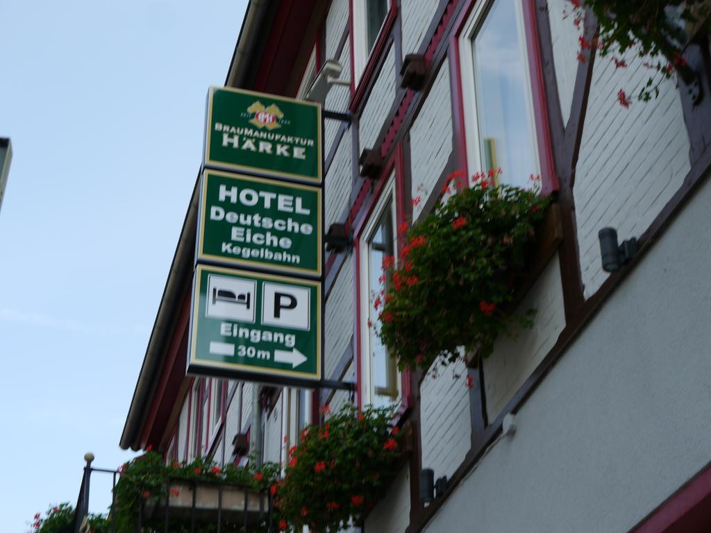 Hotel Deutsche Eiche Northeim Exteriör bild